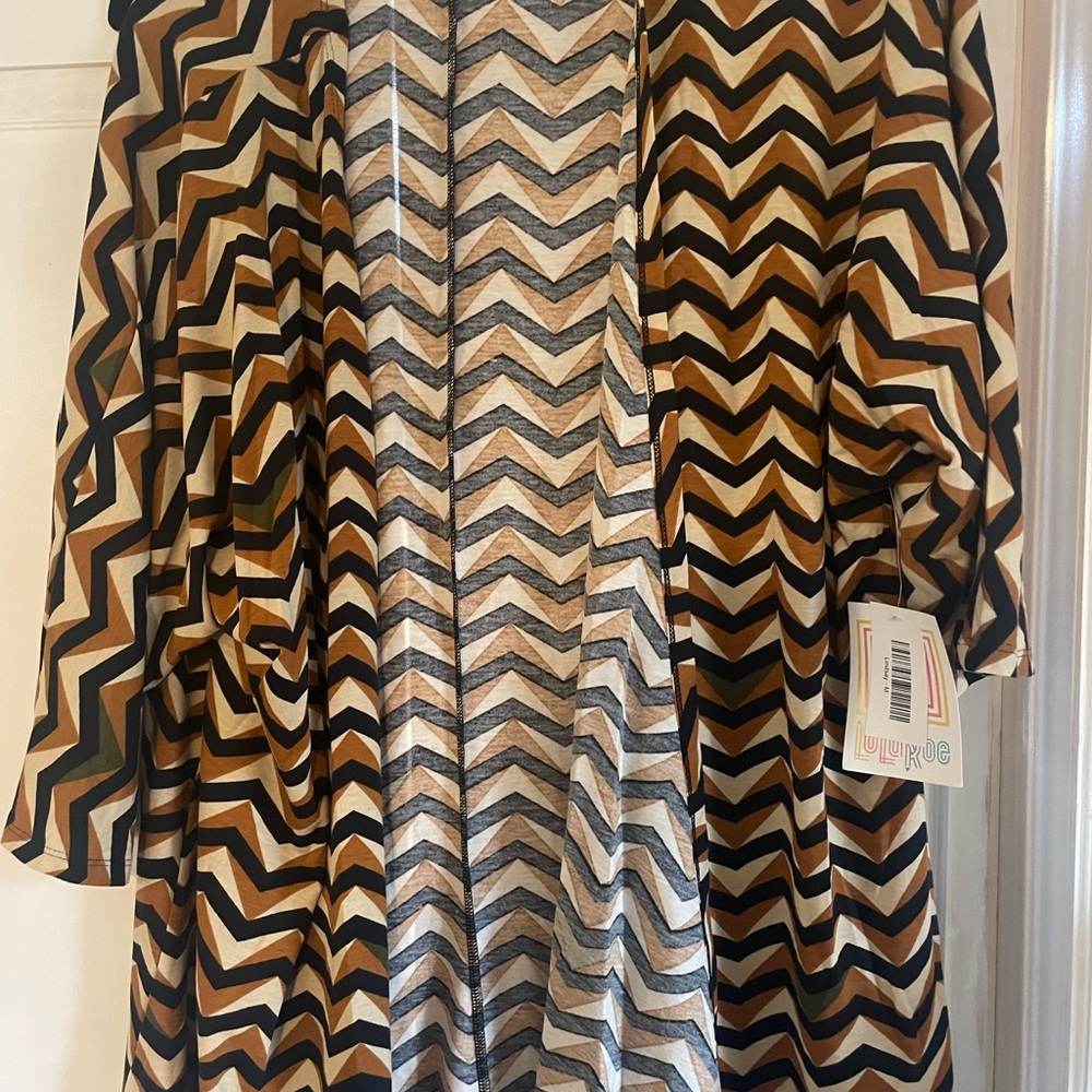 NWT.  Size Medium LulaRoe lindsay... Nice fall colors